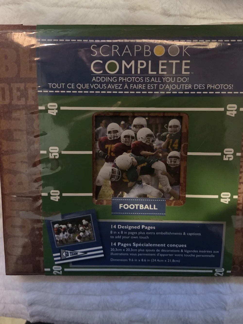 Nib Football Themed Scrapbook
